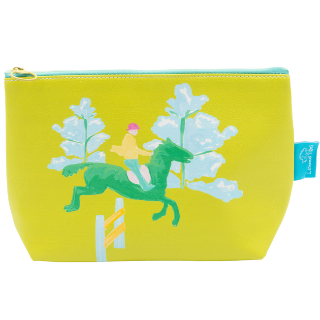 Citron Rails Up Eco-Leather Ditty Bag