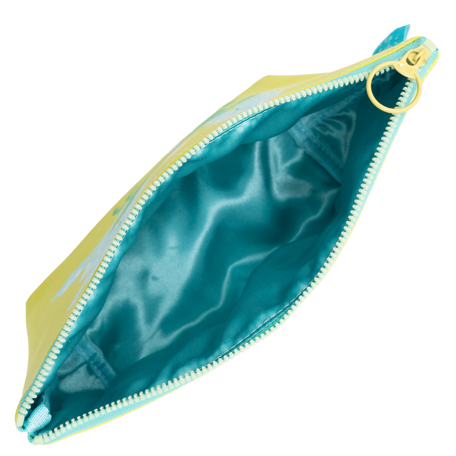 Citron Rails Up Eco-Leather Ditty Bag
