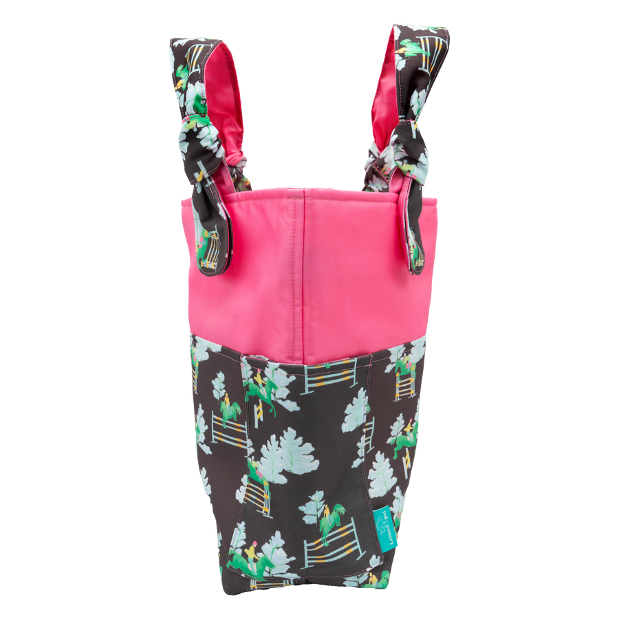 Onyx Rails Up/Pink Outside Bag