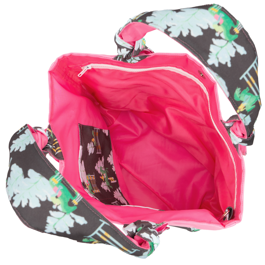 Onyx Rails Up/Pink Outside Bag