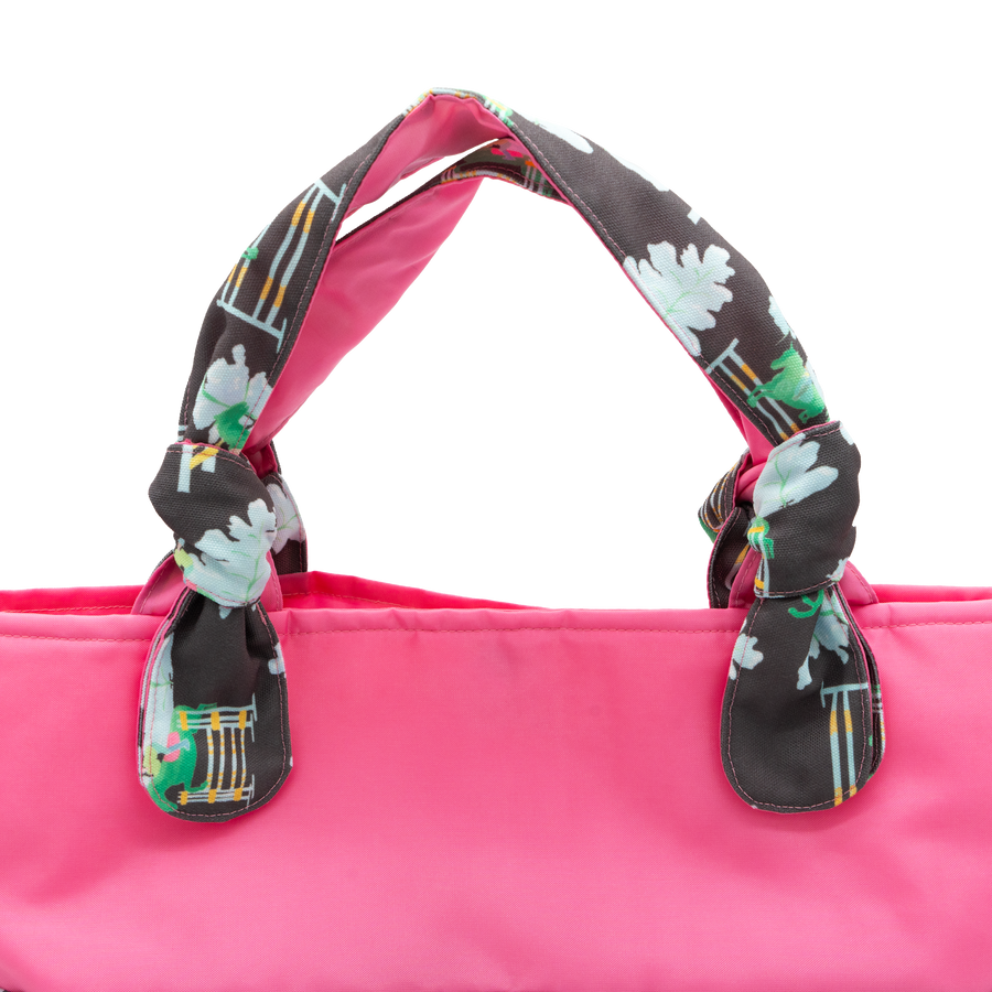 Onyx Rails Up/Pink Outside Bag
