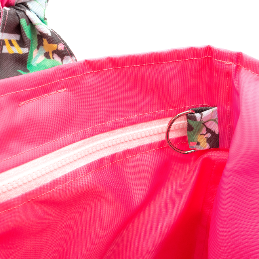 Onyx Rails Up/Pink Outside Bag