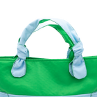 Powder Blue Rails Up/Green Outside Bag