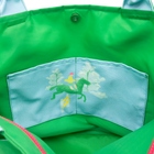 Powder Blue Rails Up/Green Outside Bag