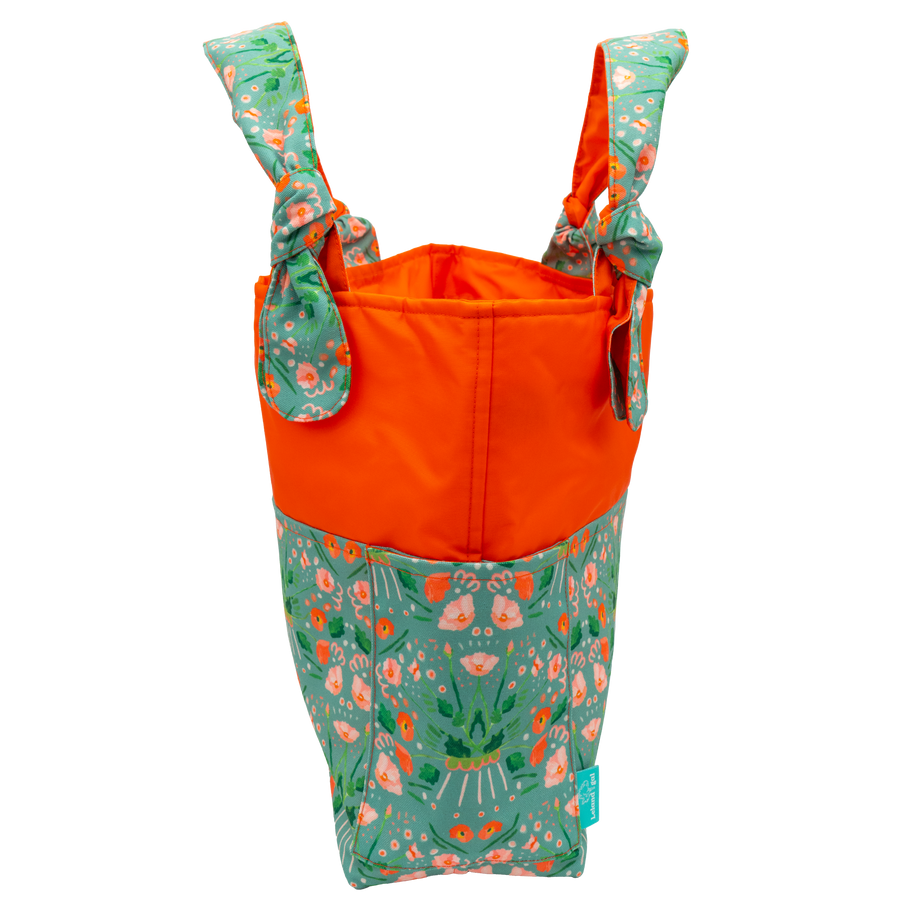 Sage Rococco/Dark Orange Outside Bag