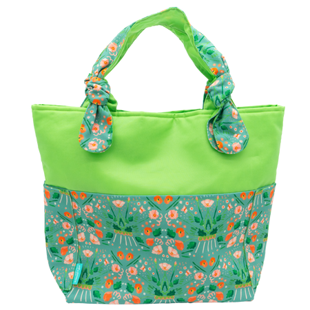 Sage Rococco/Lime Outside Bag