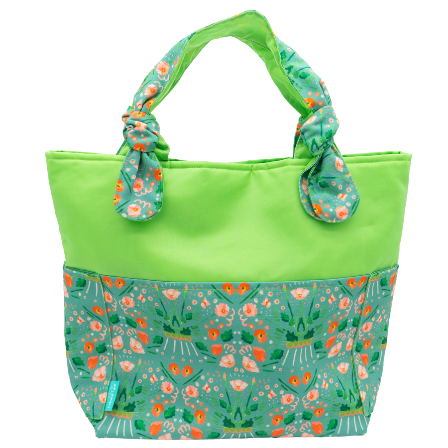 Sage Rococco/Lime Outside Bag