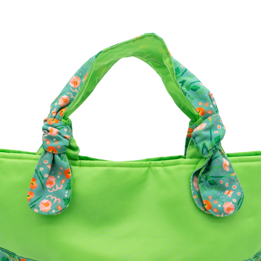 Sage Rococco/Lime Outside Bag