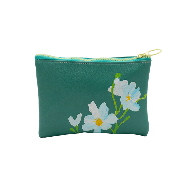 Sage Cosmo Moon Pouch Bag