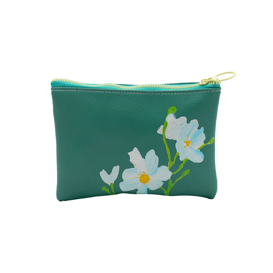 Sage Cosmo Moon Pouch Bag