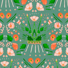 Sage Rococco Fabric