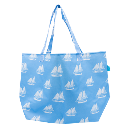 Powder Blue Sail Away Packable Tote