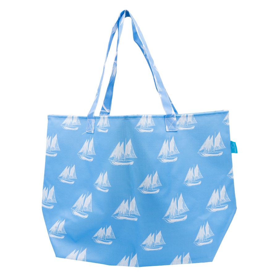 Powder Blue Sail Away Packable Tote