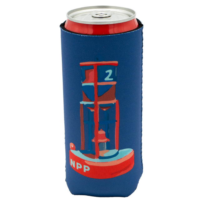 Sapphire Bell Buoy Tall Coozie
