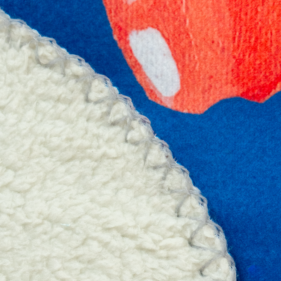 Sapphire Cherries Sherpa