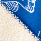 Sapphire Leland Toile Sherpa
