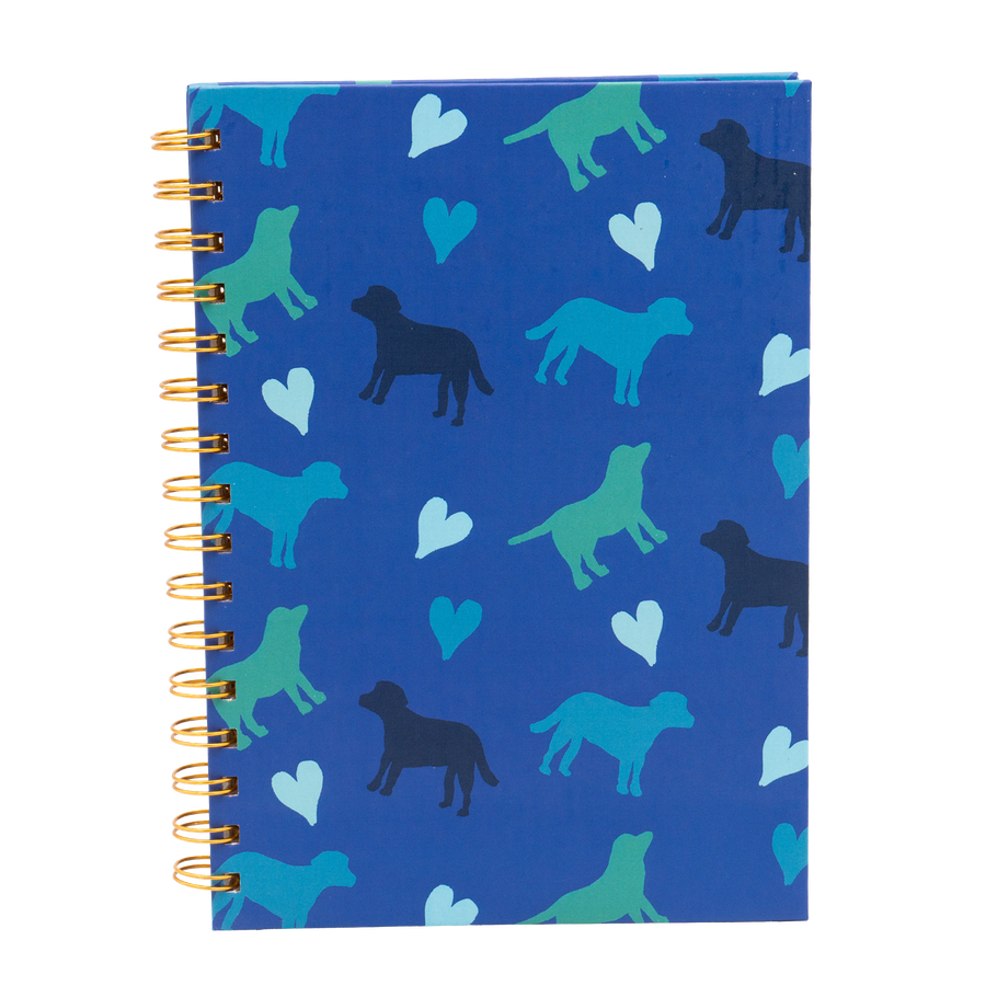 Sapphire Puppies  Love Spiral Journal