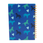 Sapphire Puppies  Love Spiral Journal