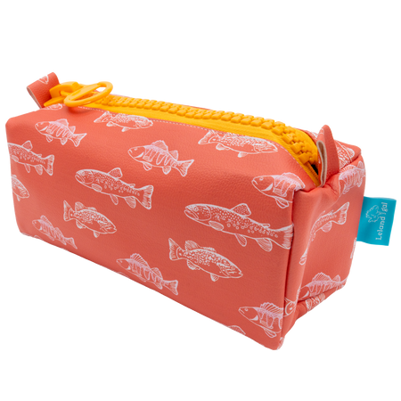 Coral Schooling Around Eco-Leather Dopp