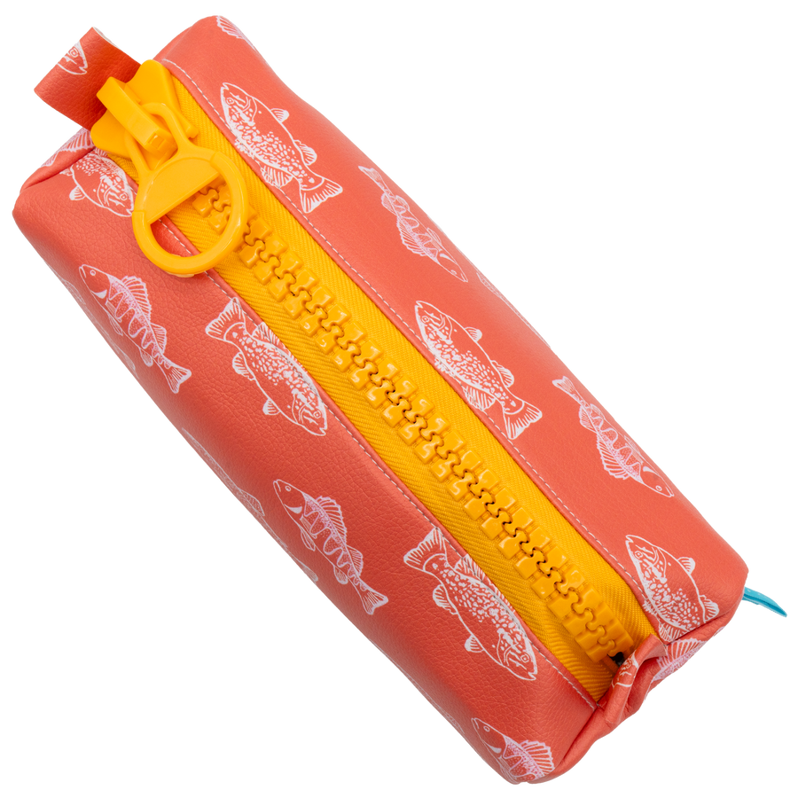 Coral Schooling Around Eco-Leather Dopp
