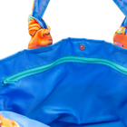 Coral Showstopper/Blue Outside Bag