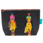 Mink Side by Side Eco-Leather Ditty Bag