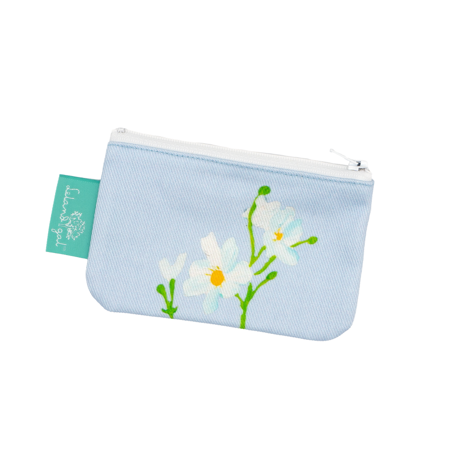 Sky Cosmo Canvas Zip Change Purse