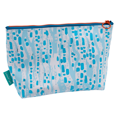 Sky/White Glittering Diamonds Dew Drop Ditty Bag