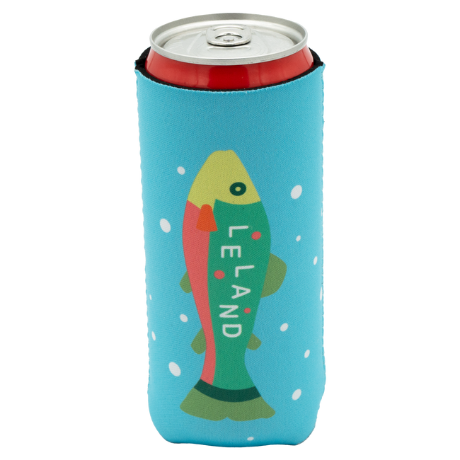 Sky Leland Brook Trout Tall Coozie