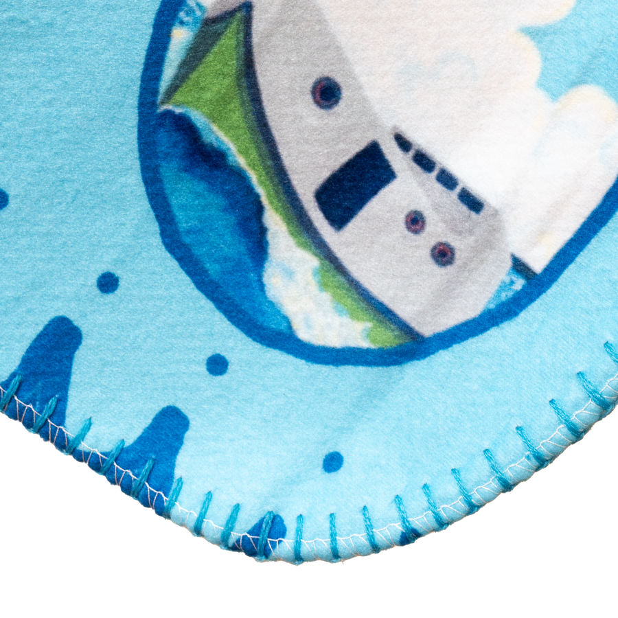 Sky Tugs and Clouds Sherpa