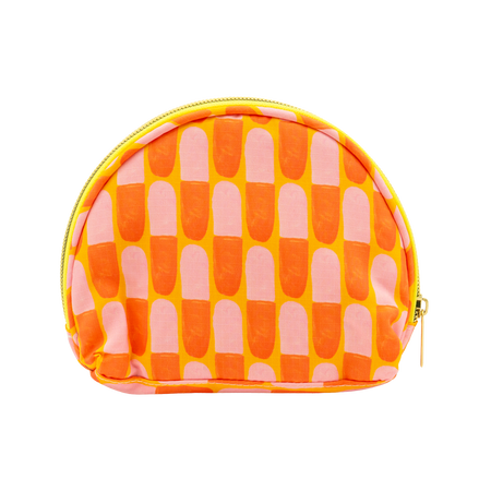 Sock It To Me Puffy Half Moon Pouch