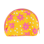 Saffron Starshine Puffy Half Moon Pouch