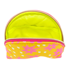 Saffron Starshine Puffy Half Moon Pouch