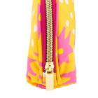 Saffron Starshine Puffy Half Moon Pouch