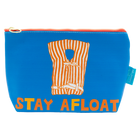 Cornflower Stay Afloat Darling Eco-Leather Ditty Bag