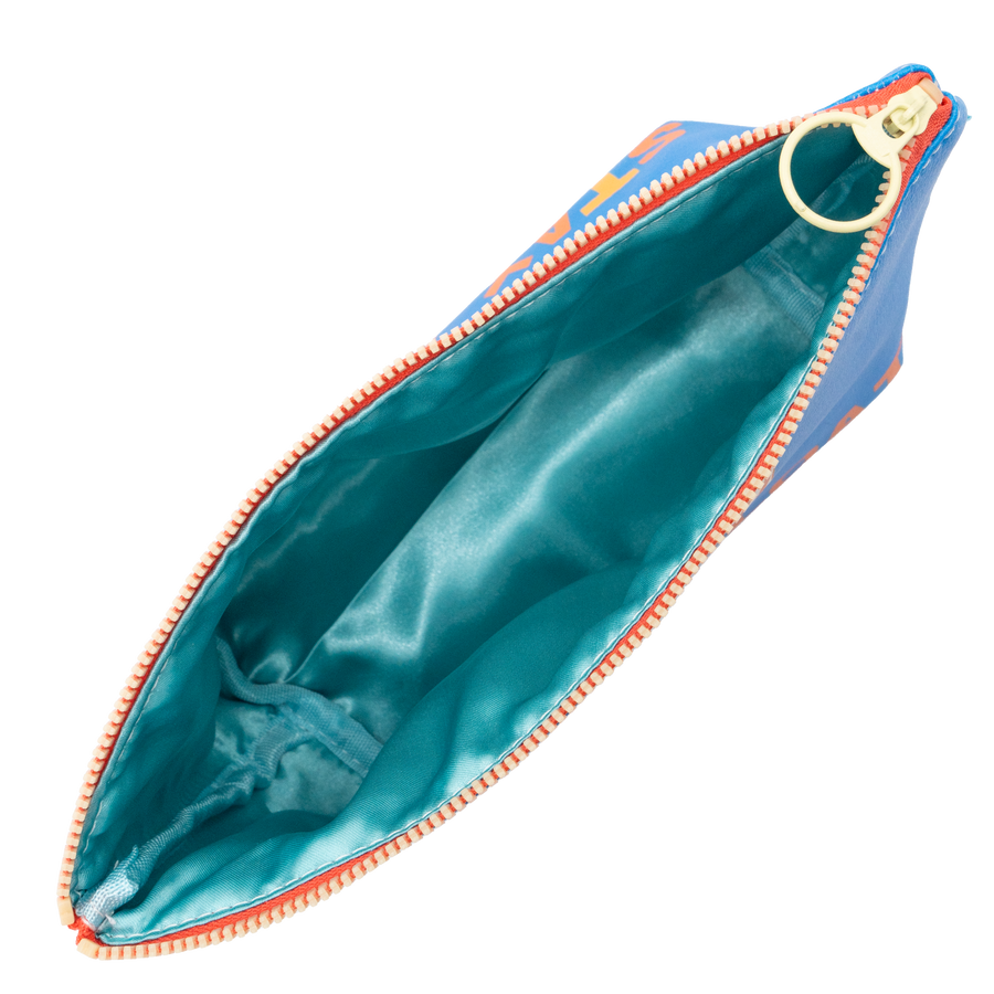 Cornflower Stay Afloat Darling Eco-Leather Ditty Bag