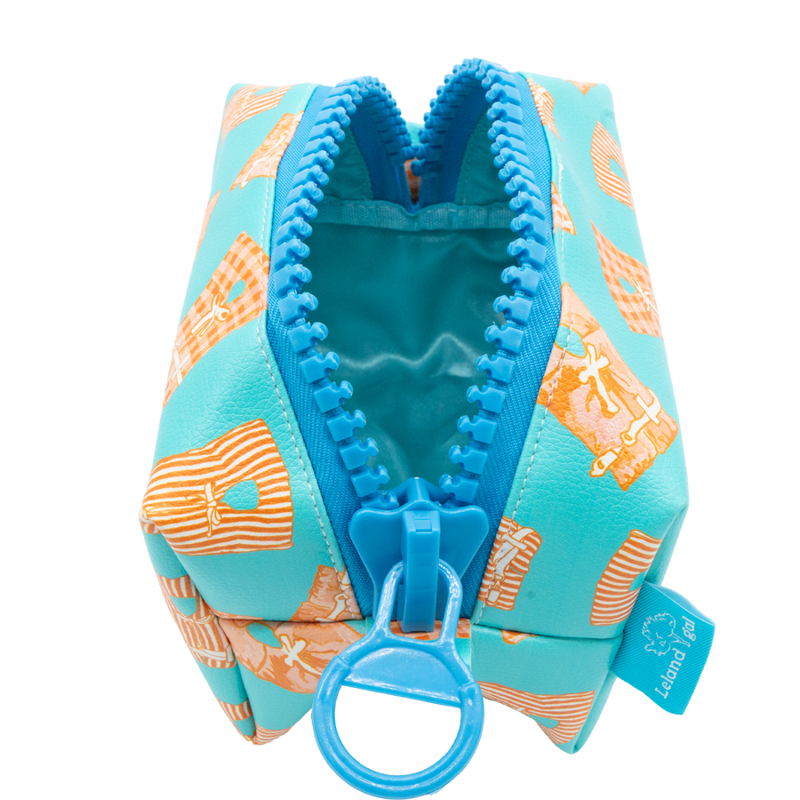 Turquoise Stay Afloat Darling Eco-Leather Sis Dopp