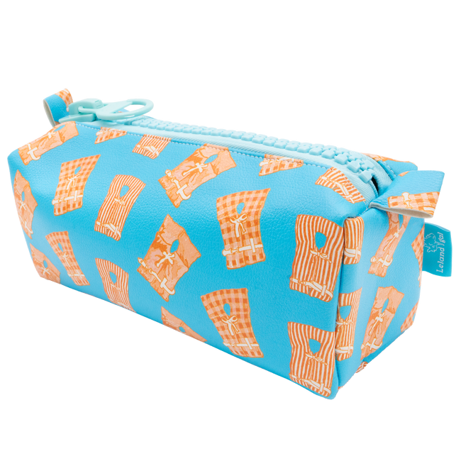 Blue Stay Afloat Darling Eco-Leather Dopp