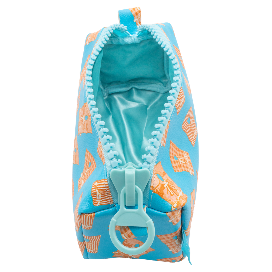 Blue Stay Afloat Darling Eco-Leather Dopp