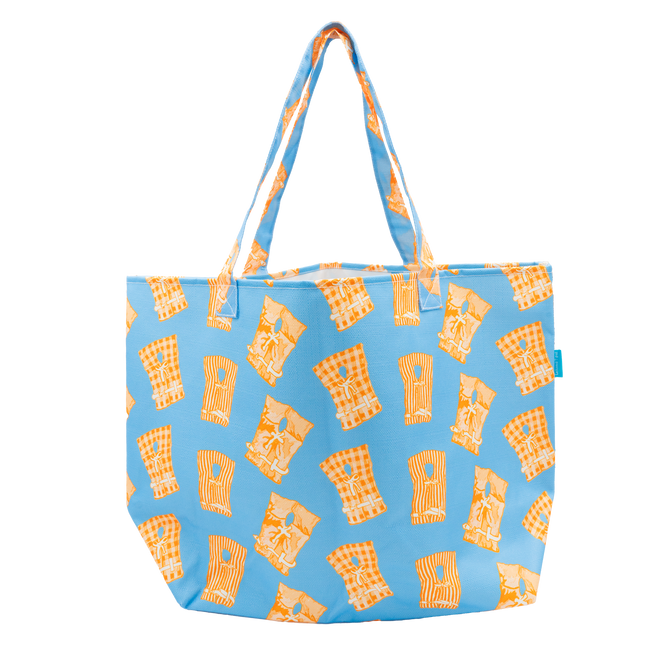Powder Blue Stay Afloat Darling Packable Tote