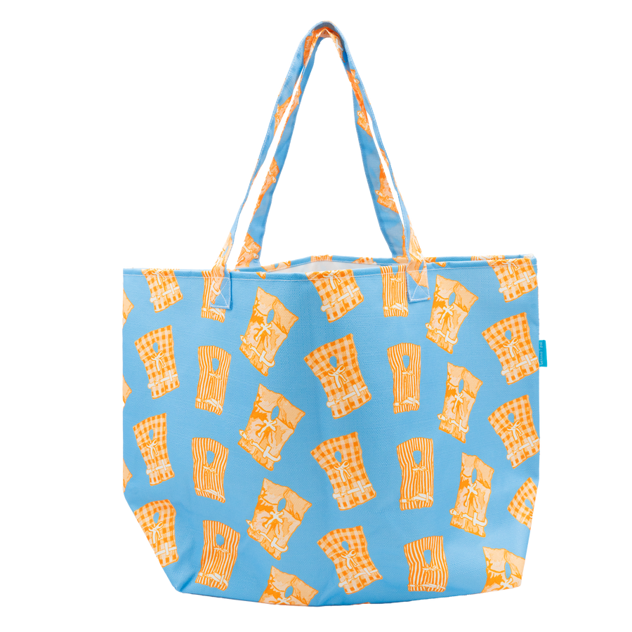 Powder Blue Stay Afloat Darling Packable Tote