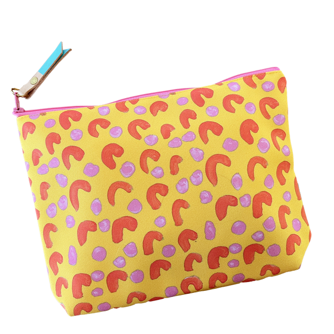 Sunshine French Dots Ditty Bag