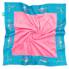 Surf Night Owl with Paris Pink Minky Baby Blankie