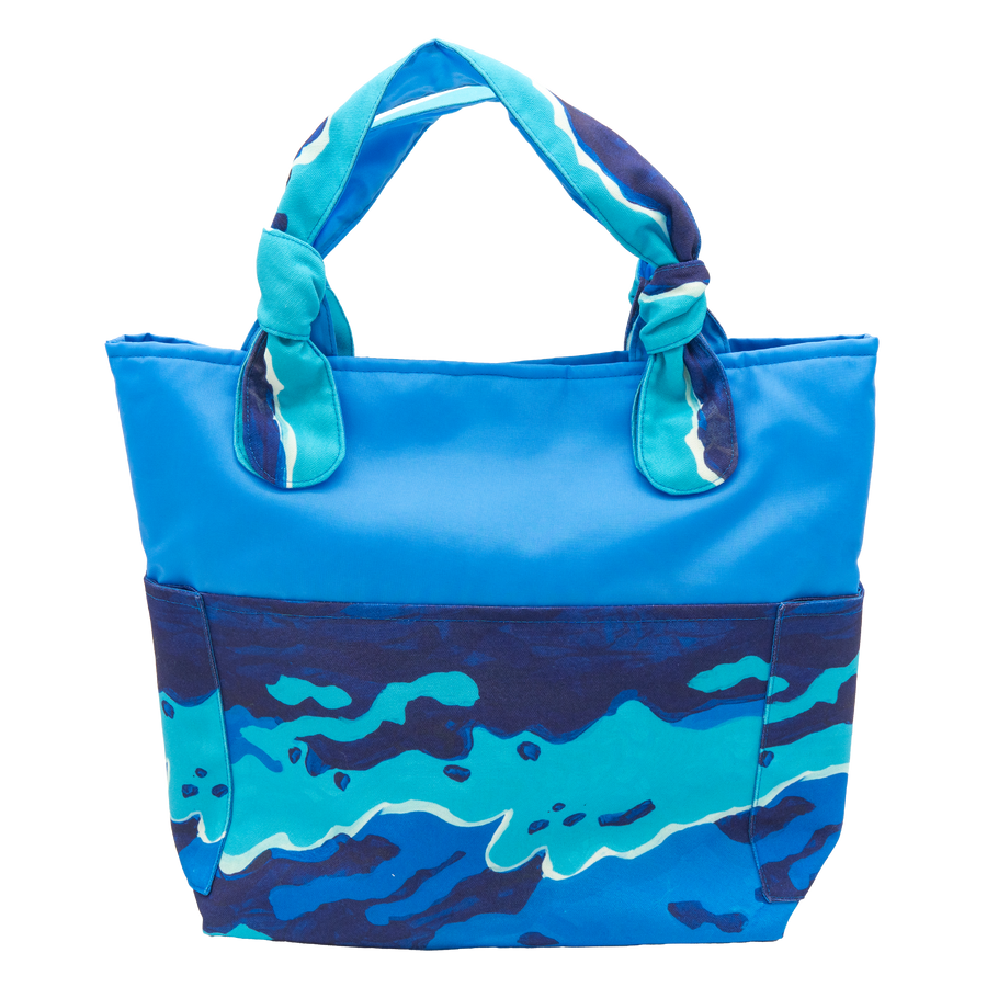 Surfs Up/Blue Outside Bag