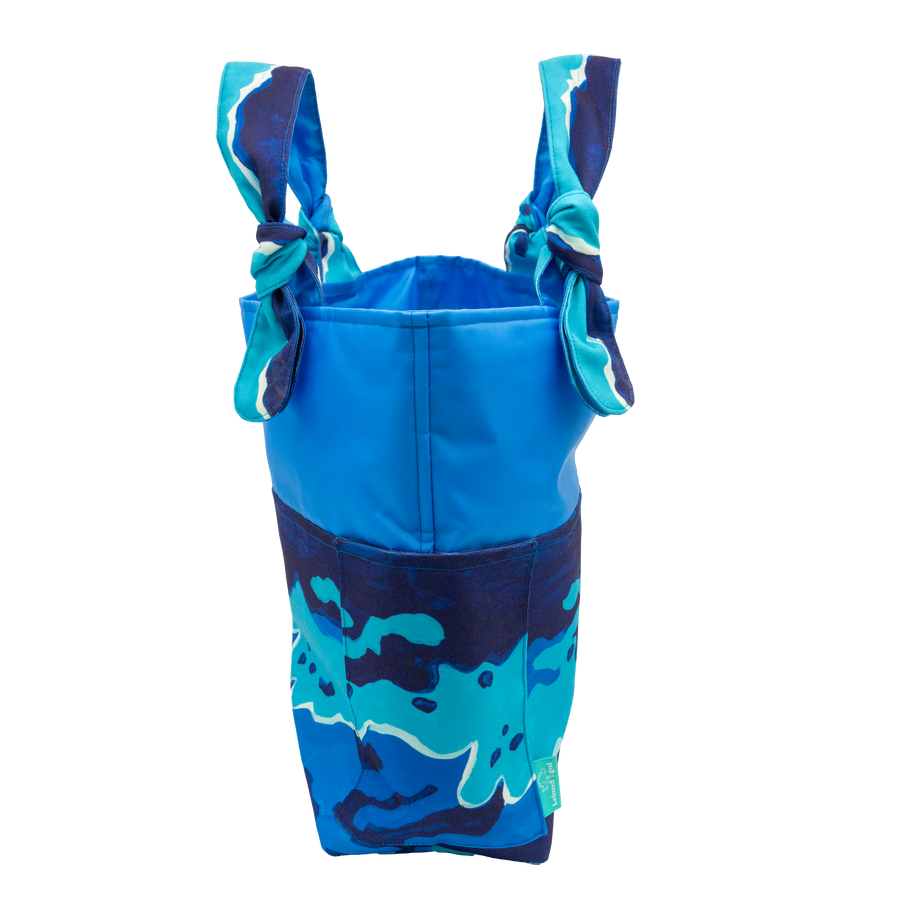 Surfs Up/Blue Outside Bag