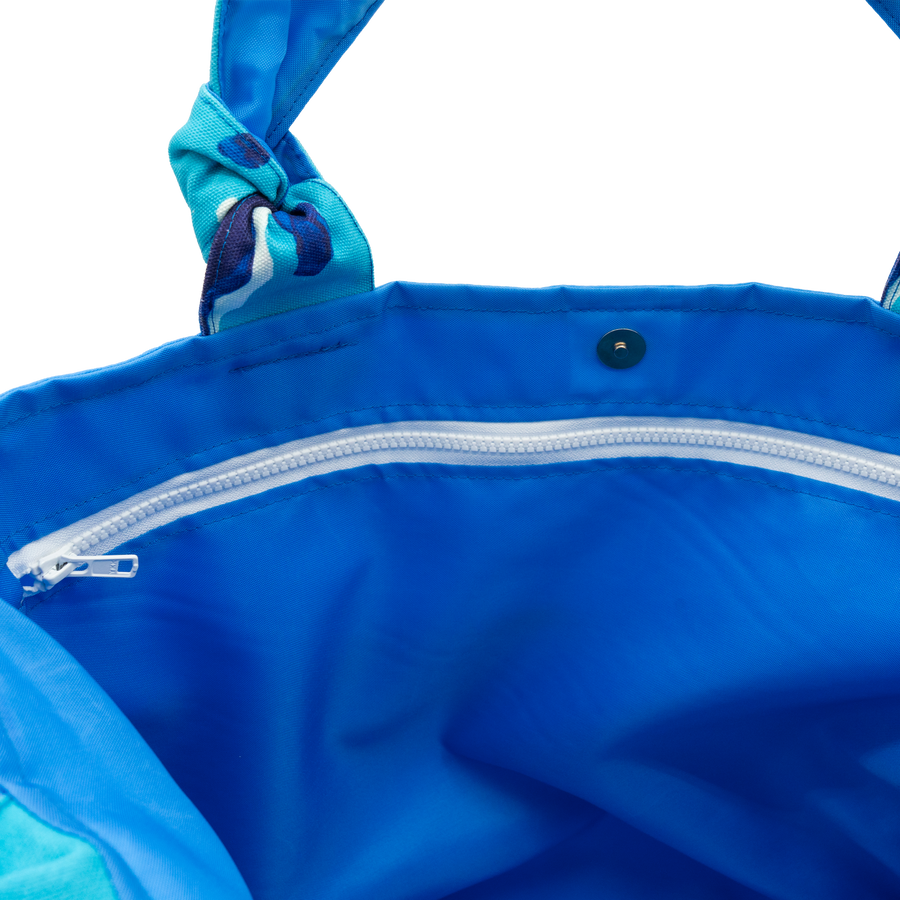 Surfs Up/Blue Outside Bag