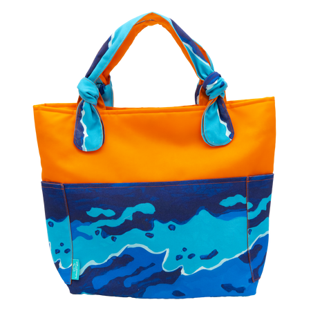 Surfs Up/Orange Outside Bag