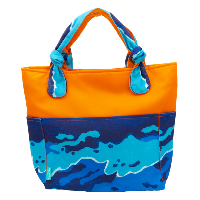 Surfs Up/Orange Outside Bag