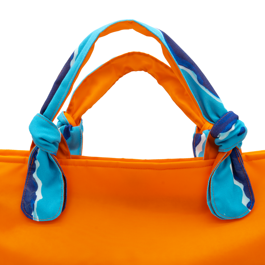 Surfs Up/Orange Outside Bag