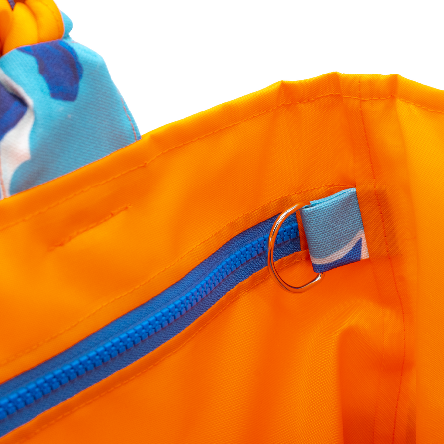 Surfs Up/Orange Outside Bag